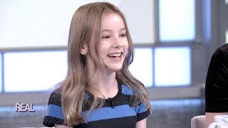 12YearOld Daneliya Tuleshova From The World’s Best Reveals Her Favorite Thing About America [upl. by Elynad]