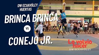 Brinca Brinca 🆚 Conejo JR  DW Ecuavoley  Huertas [upl. by Nomor981]