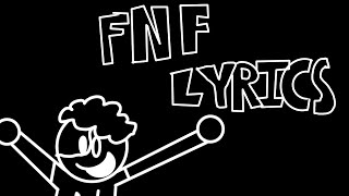 Fnf lyrics compilation v2 [upl. by Llewen]