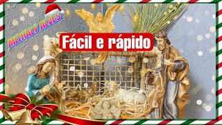 Como Montar um Presépio de Natal Fácil e Rápido – Faça Você Mesmo [upl. by Xeno447]