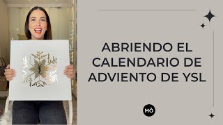 ABRIENDO EL CALENDARIO DE ADVIENTO DE YSL 💝 [upl. by Kciredorb]