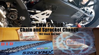 BMW S1000R Chain and Sprocket Change S1000RR S1000XR Part 1 [upl. by Aitas873]