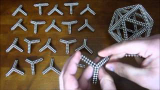 Tutorial Small Triambic Icosahedron Zen Magnets [upl. by Oberheim]