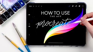 How To Use Procreate For Beginners and everything I use it for [upl. by Berkie]