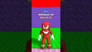 Knuckle vs shadow vs shin sonic 😱 gaming roblox shorts [upl. by Ratha661]