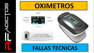 ✅ Que es un Oximetro Fallas Comunes [upl. by Jueta458]