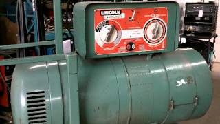 Lincoln ShieldArc SAE300 Dc Welder [upl. by Annaeiluj]