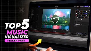 TOP 5 Best Audio Visualizer Maker Online 2024  Free No Watermark [upl. by Ariel]