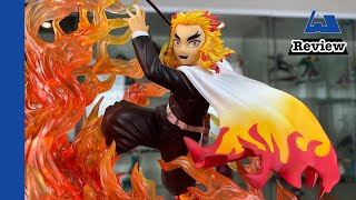 Demon Slayer Figuart Zero Kyojuro Rengoku by Tamashii Nation Reviews [upl. by Perry]