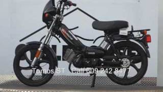 Tomos ST black TOMOS MOPEDS NJ NEW TOMOS ST NJ [upl. by Lepine132]