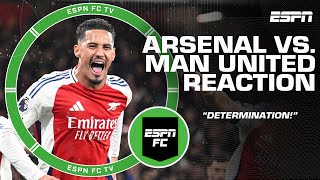 Arsenal had DETERMINATION  Stewart Robson on win over Manchester United  ESPN FC [upl. by Ilil]