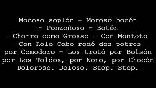 Leon Gieco  Todos los Orozco Letra incluida [upl. by Skolnik]