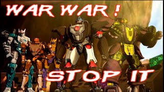 ビーストウォーズ2021  WAR WAR  STOP IT [upl. by Auqinot822]