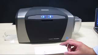 FARGO DTC1250e How to clean to your card printer شرح طريقة تنظيف طابعة DTC1250e  DTC4500e  C50 [upl. by Ynnij]