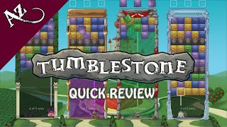 Tumblestone  Quick Game Review [upl. by Nydia]