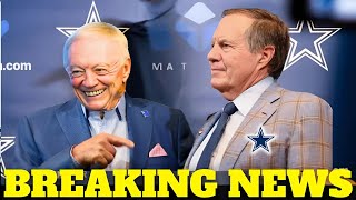 🚨URGENT JUST HAPPENED JERRY JONES JUST ANNOUNCED BILL BELICHICK IN DALLAS DALLASS COWBOYS NEWS [upl. by Euqcaj]