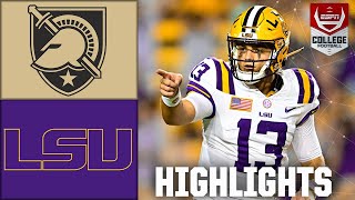 Army Black Knights vs LSU Tigers  Full Game Highlights [upl. by Novoj]