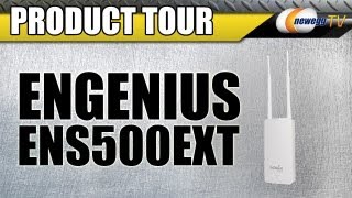 EnGenius ENS500EXT Longrange 5GHz Wireless N300 Outdoor AP Product Tour  Newegg TV [upl. by Kinna]