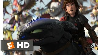 How to Train Your Dragon 2 2014  Toothless vs The Bewilderbeast Scene 1010  Movieclips [upl. by Electra]