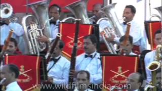 Indian Army Symphonic Band performs at India Gate [upl. by Ailec542]