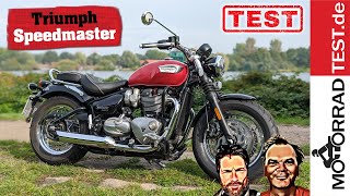 Triumph Speedmaster  Was kann der BonnevilleKlassiker aus England [upl. by Nerhe]