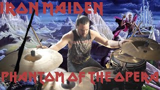 Iron Maiden  quotPhantom of the Operaquot  Drum cover  Vegard Hodnebrog [upl. by Tennes451]