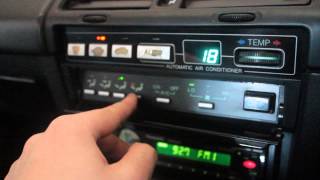 86  89 Honda Accord JDM Digital Climate Control [upl. by Eppillihp]