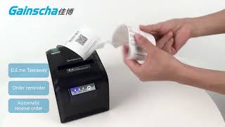 GPD80180mm Thermal Receipt Printer [upl. by Ocram]