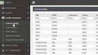 CoreNexa Contact Center Admin QA Call Recording [upl. by Tattan]