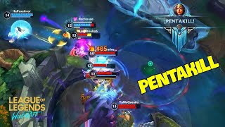 Wild Rift PENTAKILL  LoL Wild Rift Montage [upl. by Carline981]