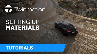 Setting Up Materials  Twinmotion Tutorial [upl. by Naeloj]