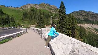 Hiking to Sheep Lake  Pacific Crest Trail  Chinook Pass Washington [upl. by Costanza]