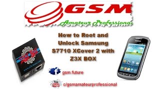 How to Root and Unlock Samsung S7710 XCover 2 with Z3X BOX [upl. by Alleras762]