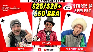 BRUTAL HIGHSTAKES PLO POKER GAME MASSIVE COOLERS LIVE AT THE COMMERCE  GGPOKER BALLY LIVE POKER [upl. by Plusch]