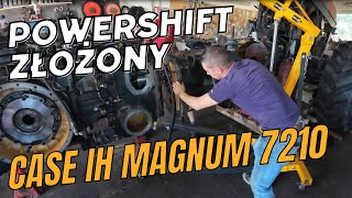 Kolejna skrzynia biegów Powershift złożona Case IH Magnum 7210 Pro Czarny już gotowy [upl. by Otcefrep65]