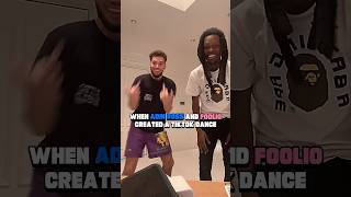 When Adin Ross amp Foolio Created A TikTok Dance adinross foolio [upl. by Zuckerman182]