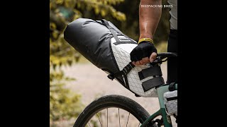 Rhinowalk Wilderness Series  14l Waterproof saddle bag BHD0020 [upl. by Neirrad]