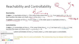 EEN 305 EED IITR Lecture 6A  Controllability and Reachability  Advanced Control Systems [upl. by Doreen873]