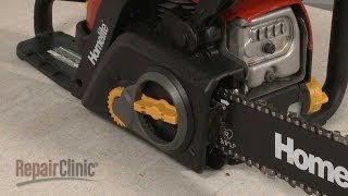 Homelite Chainsaw Chain Cover Replacement 310508005 [upl. by Elatnahc]