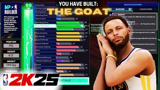 BEST PROAM POINT GUARD BUILD IN NBA2K25 MAKE THIS BUILD RIGHT NOW [upl. by Ydnab96]