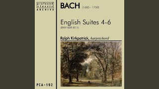 English Suite No 4 in F BWV 809 IV Sarabande [upl. by Nereil]