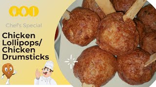 Chicken Lollipop  Chicken Drumsticks  Quick Easy Recipe [upl. by Waechter]