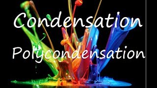 Equations de polycondensations [upl. by Pinckney]