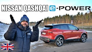 Nissan Qashqai ePOWER  Kinda Electric Sorta Hybrid ENG  Test Drive and Review [upl. by Rose]