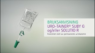 B Braun UroTainer Suby G norsk [upl. by Tema66]