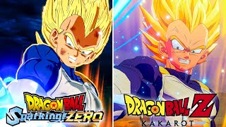 Dragon Ball  Kakarot vs Sparking Zero  Graphics Comparison  Android Saga  4K 60FPS [upl. by Oicirbaf278]