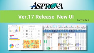 Asprova Ver17 will be released early 2023 We renovate Asprovas UI and set annul price [upl. by Enitnelav]