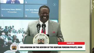 I have no acting allowance PCS Mudavadi hilariously says TKDM THE KENYAN DIASPORA MEDIATKDM [upl. by Dnaletak]