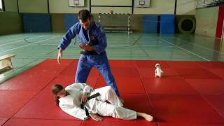 Judo  Fallschule seitwärts JudoFürKinder No5 [upl. by Adnilav]