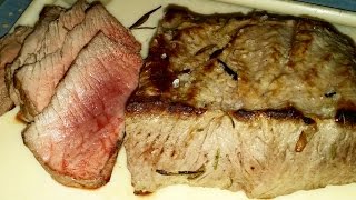 Tagliata di manzo cottura con Pepegrill  il grill elettrico da appartamento [upl. by June735]